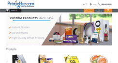 Desktop Screenshot of printingblue.com